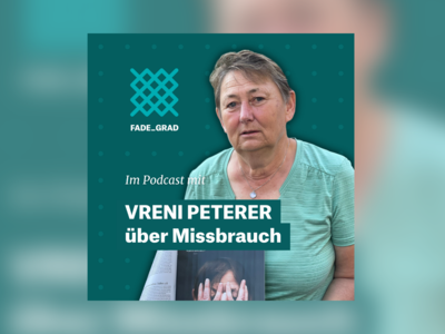 Vreni Peterer, Präsidentin der IG Missbrauchsbetroffene im kirchlichen Umfeld, im Fadegrad-Podcast.