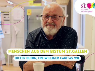 Dieter Budin leitet das «CafiTass» im Caritas-Markt Wil. 